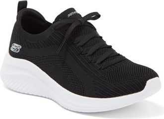 Skechers Ultra Flex 3.0 Sneaker in Black/White at Nordstrom Rack, Size 5.5