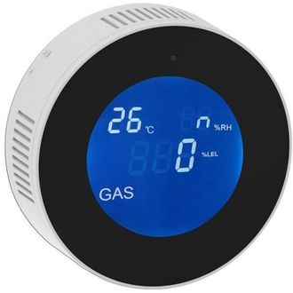 OEM Detector De Gas Inteligente Wifi Para Gas Natural, Metano, Glp Y Co - Pantalla Lcd + Alarma De 85 Db - Modelo Conectado Al Hogar