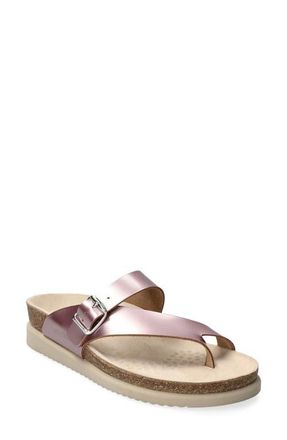 Mephisto Helen Toe Loop Sandal in Pink Perla at Nordstrom, Size 11