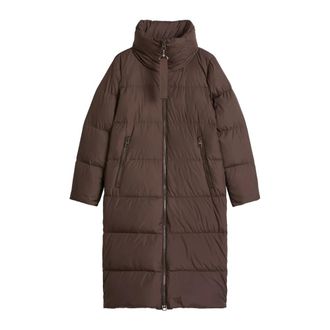 Marc O'Polo Dames, Mantels, Bruin, Maat: L