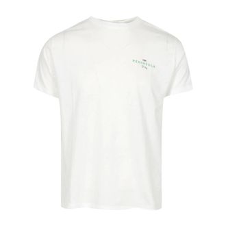 Peninsula Heren, Tops, Wit, Maat: XL Katoen