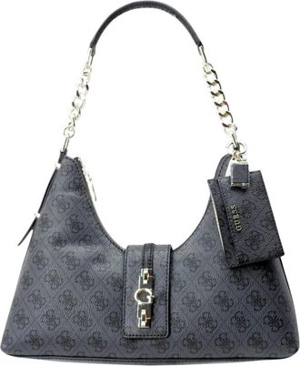 Guess Schoudertas - Dames - Schoudertassen - Zwart - ONE Size - Leer - Tassen