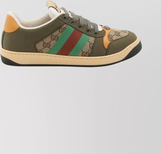Gucci gg fabric sneakers with double g detail