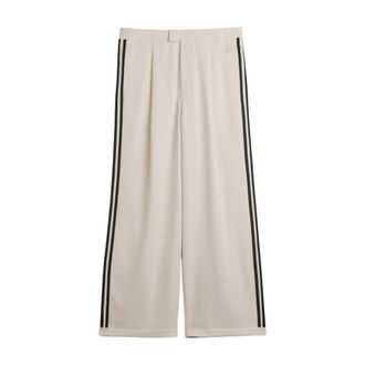 adidas Three Stripes Track Pants - Heren - Trainingsbroeken - Beige - S - Katoen - Fitness