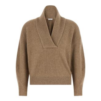 Brunello Cucinelli Truien - Dames - Truien - Beige - Maat: XS
