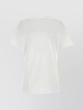 Max Mara cotton ribbed crew-neck loose-fit t-shirt