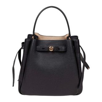 Tory Burch Tory Burch, Bucket Bags, female, Black, Size: ONE SIZE Romy Bucket Bag