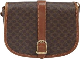 Celine Pre-owned Cross Body Bags, female, Brown, Size: ONE SIZE Pre-owned Vintage Cross Body Bag