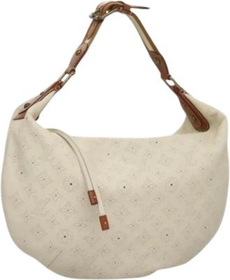 Louis Vuitton Pre-owned Shoulder Bags, female, Beige, Size: ONE SIZE Pre-owned Vintage Shoulder Bag