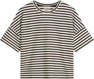 Marc O'Polo Oversized sweater met korte mouwen - Dames - T-shirts - Veelkleurig - S - Tops