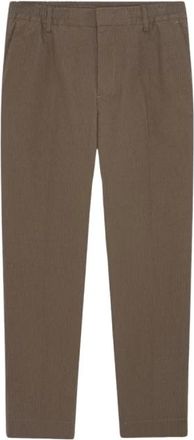 Nn.07 Nn07, Broeken, Heren, Bruin, W33, Polyester, Billie Seersucker Broek
