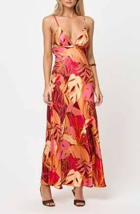 L*Space With Love Cover-Up Maxi Dress in Leaf It To Me at Nordstrom, Size X-Large
