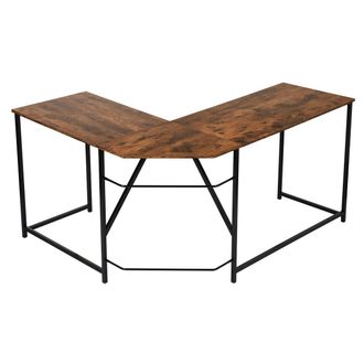 Urban Meuble Mesa de maceta de madera clara con cajones