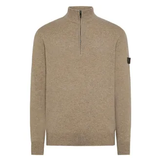 Peuterey Heren, Truien, Beige, Maat: XL Wol