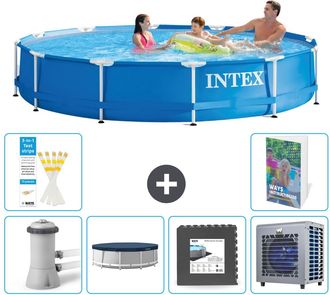 Intex Piscina Con Estructura Redonda - 366x76 Cm - 7-piezas S330