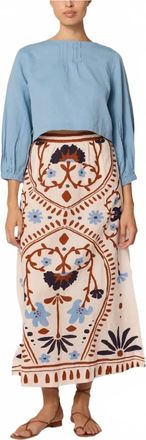 Cleobella Juliet Ankle Skirt In Liliana Print