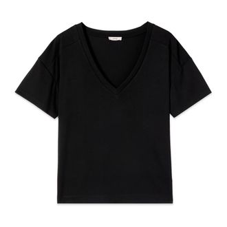 Oltre Mujer, Camisetas, Negro, Talla: XL