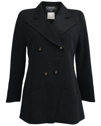 Chanel Double-Breasted Blazer, Size Fr, 36 (Authentic Pre-Loved)