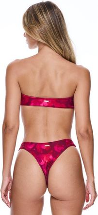 Sunkissed Le Bas Cheeky Swim Bottom in Rouge at Nordstrom, Size X-Small