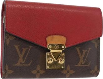 Louis Vuitton Pre-owned Wallets, female, Multicolor, Size: ONE SIZE Pre-owned Vintage Canvas Wallet
