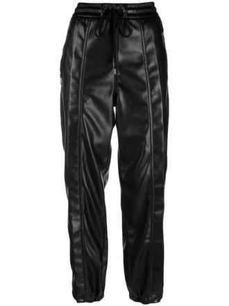 Iceberg Pantaloni dritti in finta pelle - Nero