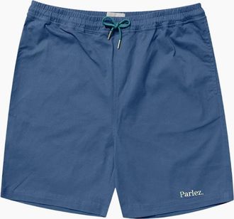 Parlez Clothing Mens Parlez Arc Shorts Lagoon - Blue - Size: 32/34/35