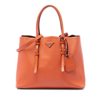 Prada Pre-owned Prada Medium Saffiano Cuir Double Handle Satchel Ladies NRFP21JME0FYSA20