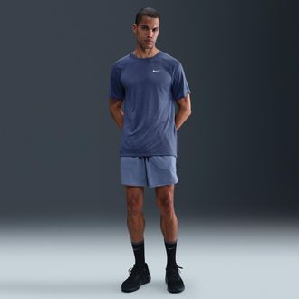 Nike Mens Stride Dri-FIT 7 Brief-Lined Running Shorts in Blue | DM4761-499