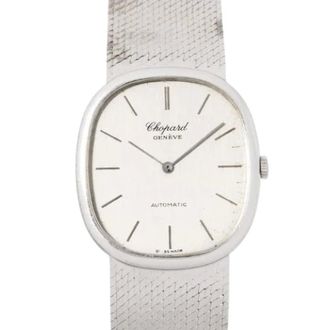 Chopard Pre-owned Milanaise Armband Horloge - Dames - Pre-owned - Wit - Maat: ONE Size
