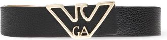 Emporio Armani Dames, Accessoires, Zwart, Maat: 90 CM Leer
