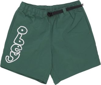 Obey Palm Leaf Heren Shorts - Heren - Korte Broeken - Groen - XL - Nylon - Korte Broeken