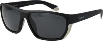 Polaroid Zwarte Plastic Zonnebril