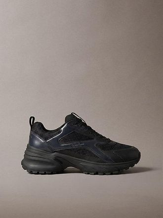 Calvin Klein Gebreide En Metallic Hardloopschoenen
