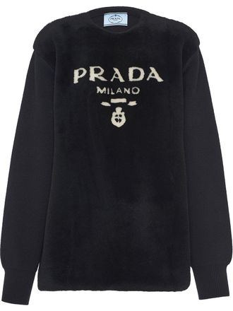 Women's Prada Crew Neck Sweaters - up to −45% | Stylight