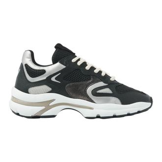 VIA VAI Vesper Due Sneakers - Dames - Sneakers - Zwart - 37 EU - Leer - Schoenen