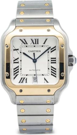 Cartier Santos 40mm watch - Wit