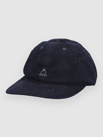 Passenger Fade Recycled Cord 6 Panel Cap blau