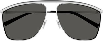 Saint Laurent Sunglasses Sl 820 Victoire 001 Silver/Grey Women