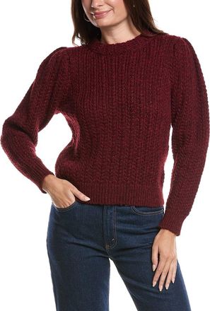 Nation Ltd Nation Ltd Eboni Mock Neck Alpaca & Wool-Blend Sweater