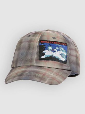 Jungles Jungles Togetherness Plaid Cap grau