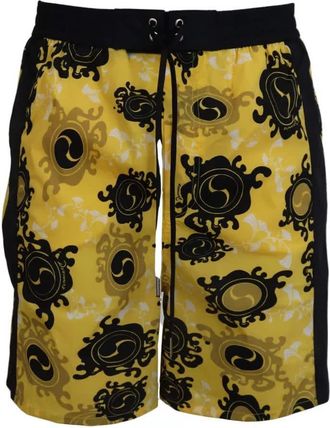 Dsquared2 Dsquared&sup2; Printed Nylon Beachwear Shorts Mens Swimwear