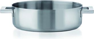 Mepra Stile By Pininfarina Frying Pan - Dual Handles in Silver at Nordstrom, Size Large