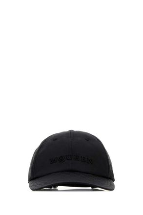 Alexander McQueen Black Logo Baseball Hat