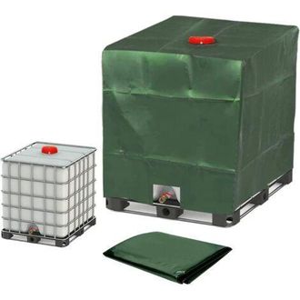 OEM Funda Protectora Para Dep&oacute;sito Ibc De 1000 L - Tejido Oxford 210d Impermeable - Dimensiones: 120 X 100 X 116 Cm - Protecci&oacute;n Contra El Polvo Y El Sol