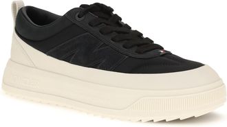 Moncler Mens Altive Sneakers Suede And Nubuck Black