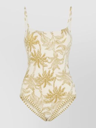 Eres tropical scoop neck one piece swimsuit