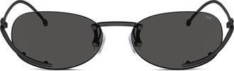 Diesel Oval sunglasses - Sunglasses - Unisex - Black