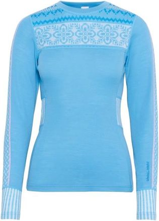 Kari Traa Ines L/S Merinounterw&auml;sche f&uuml;r Damen | blau