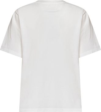 Maison Margiela Womens T-Shirt Stretch Jersey White Polyester T-Shirts & Jerseys