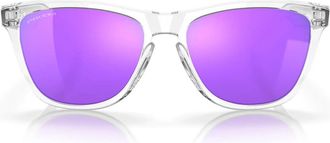 Oakley Sunglasses Oo9013 9013 H7 Frogskins Transparent/Purple Unisex